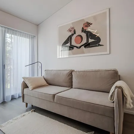 Apartamento Charming Loft In Pinewood Forest 150m To Sea Palanga